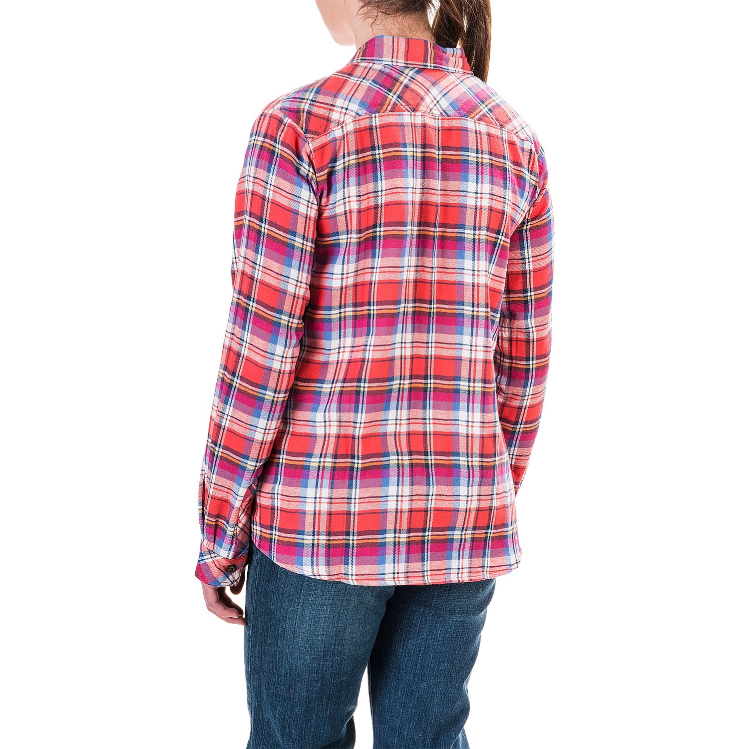 Dickies Plaid Flannel Shirt - Long Sleeve (For Women)