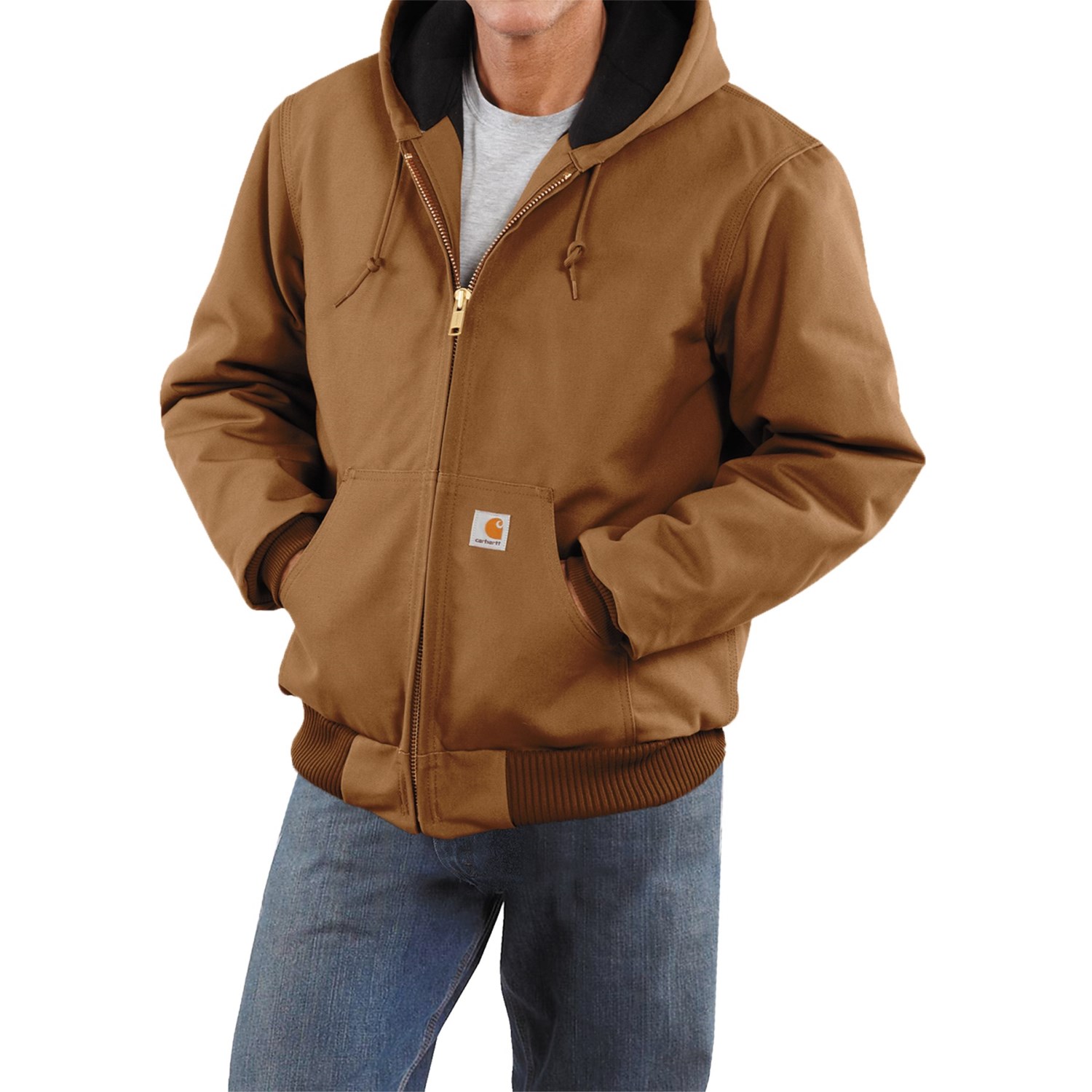 Carhartt Active Duck Jacket - Flannel-Lined, Factory Seconds (For Tall Men)