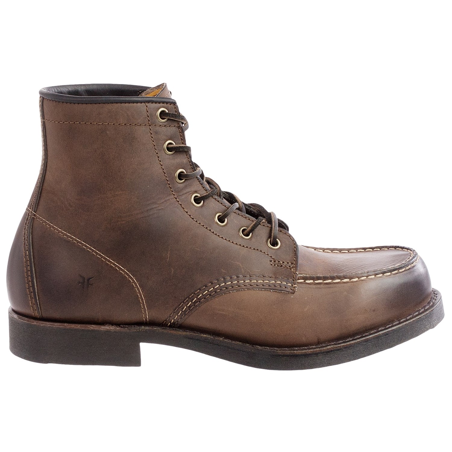 Frye Arkansas Moc Toe Rugged Leather Boots (For Men)