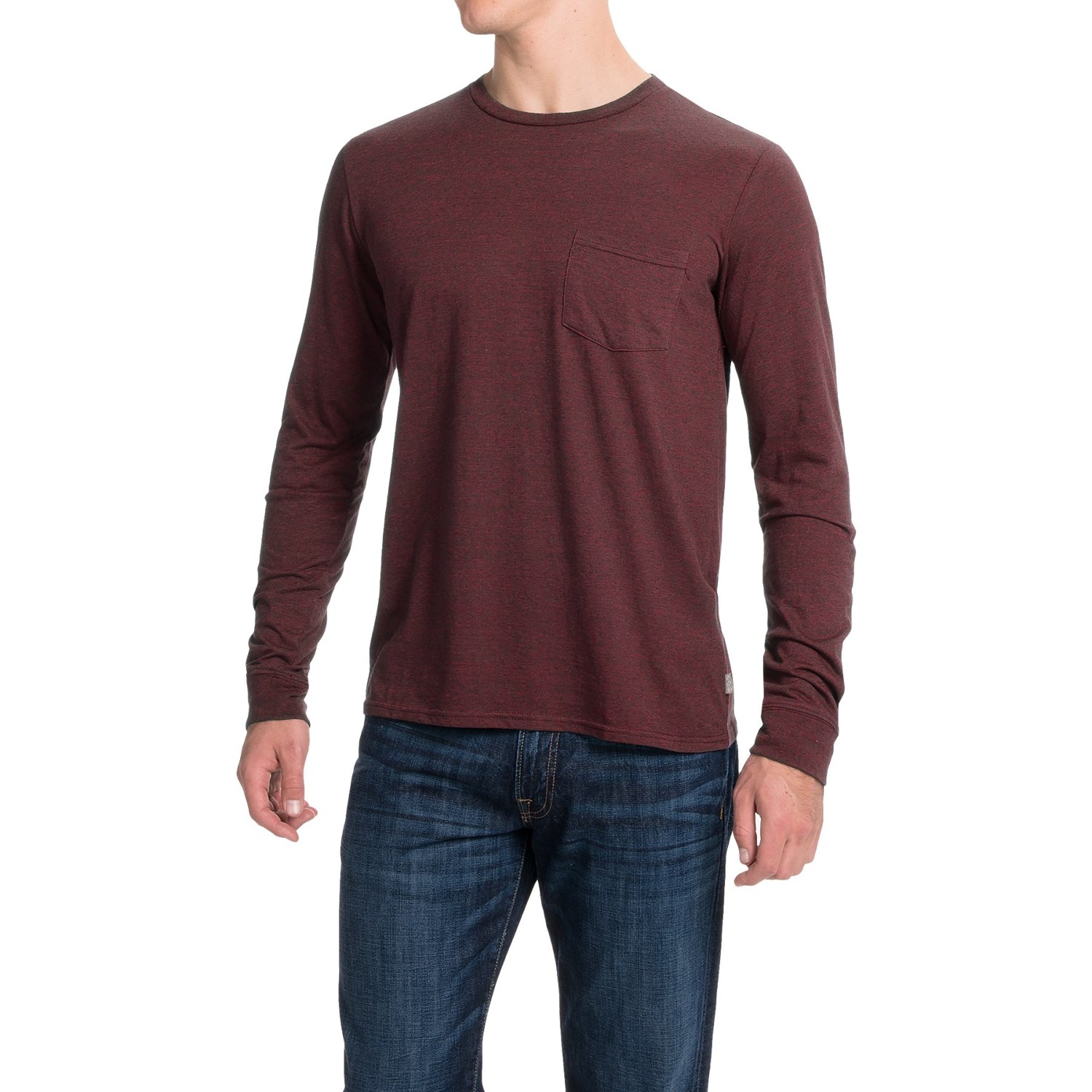 Threads 4 Thought Triblend Pocket T-Shirt - Long Sleeve (For Men)