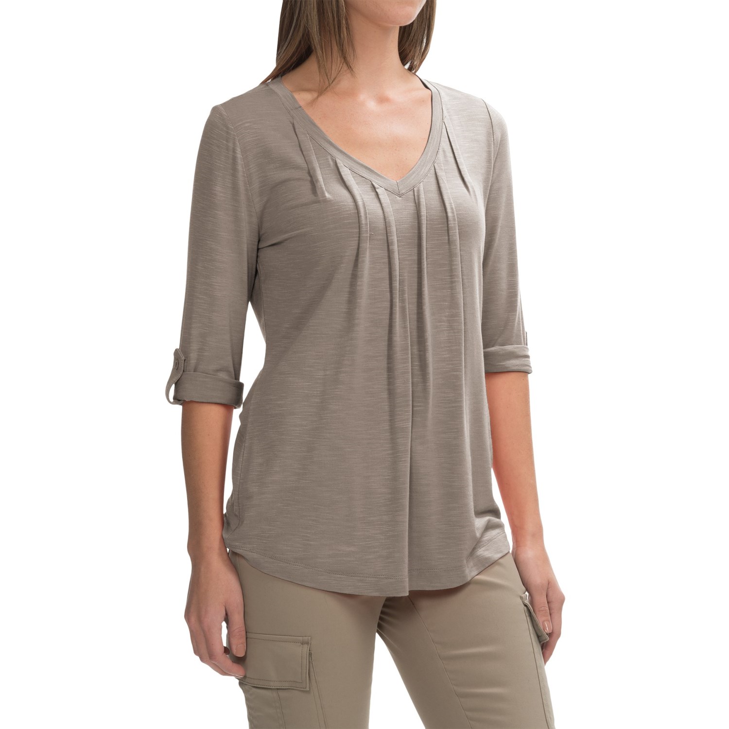 Royal Robbins Noe V-Neck Shirt - UPF 25+, 3/4 Sleeve (For Women)