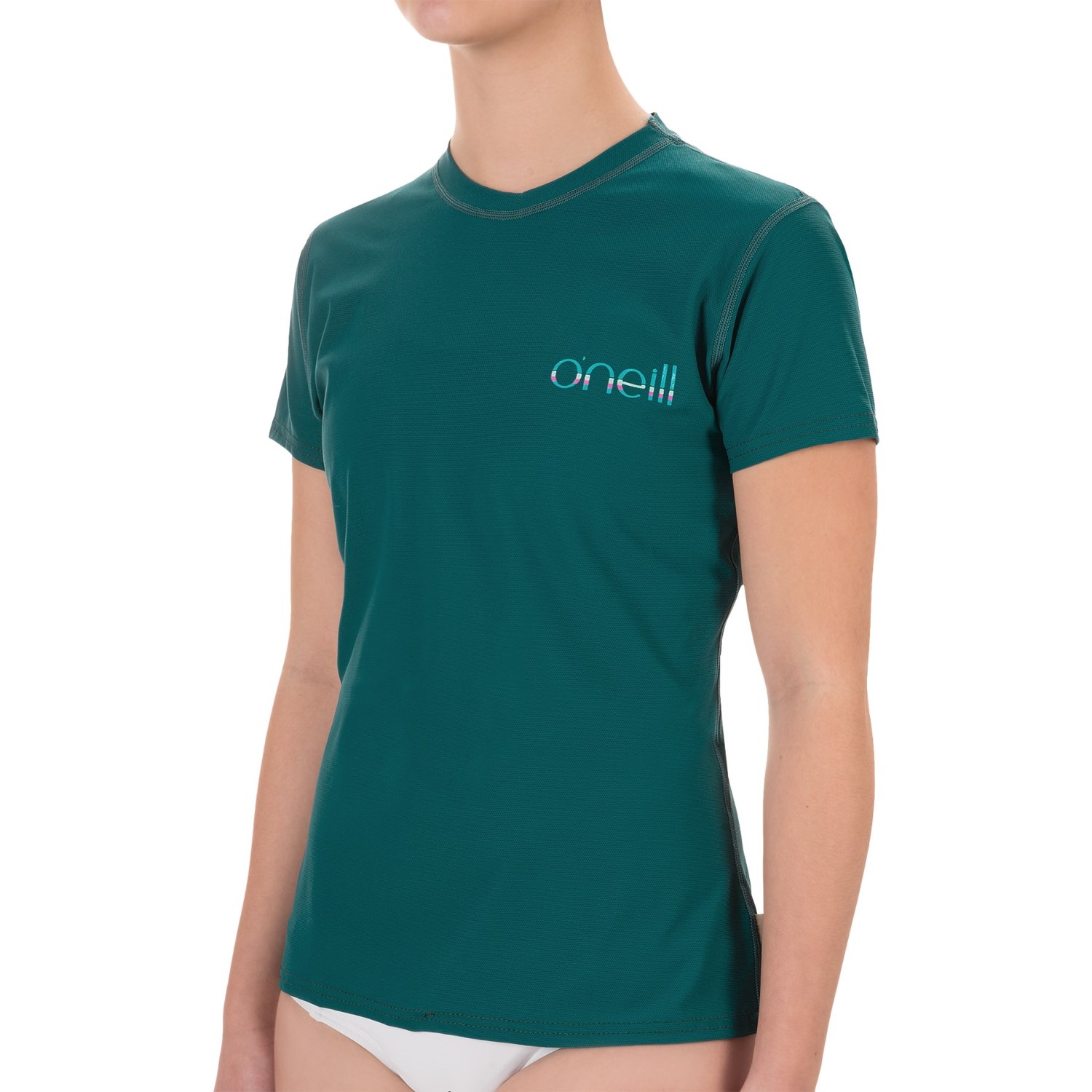 O’Neill 24/7 Tech Rash Guard - UPF 30+, Crew Neck, Short Sleeve (For Women)