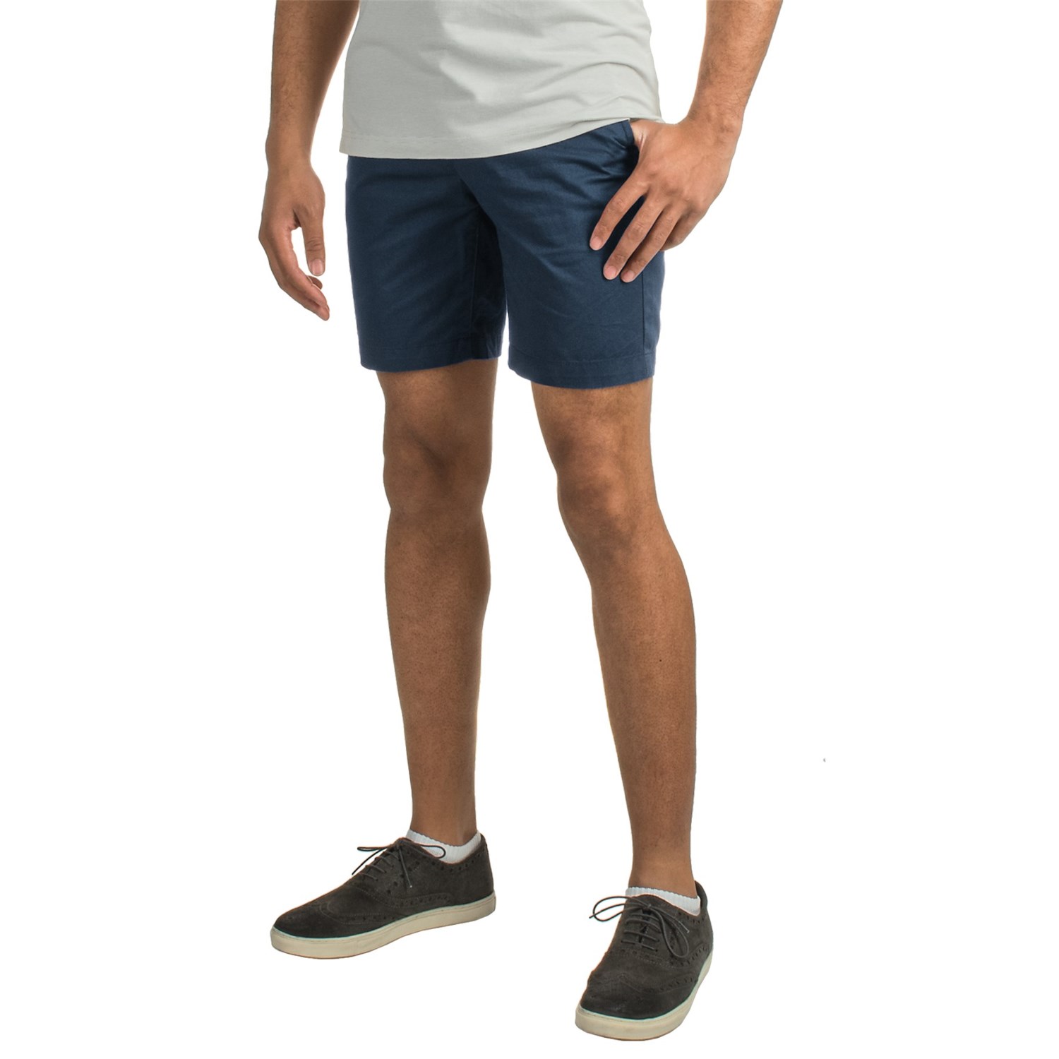 Four-Pocket Cotton Shorts (For Men)