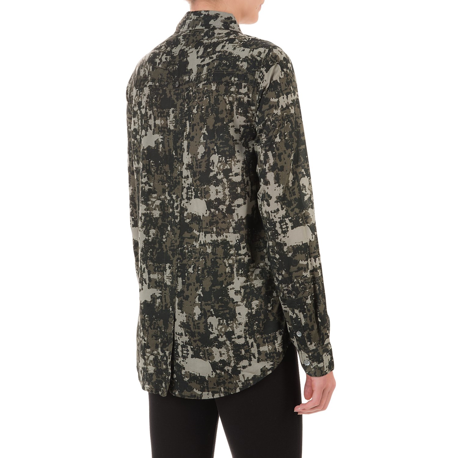 JAG Roan Extra-Long Shirt - Hidden-Button Front, Long Sleeve (For Women)