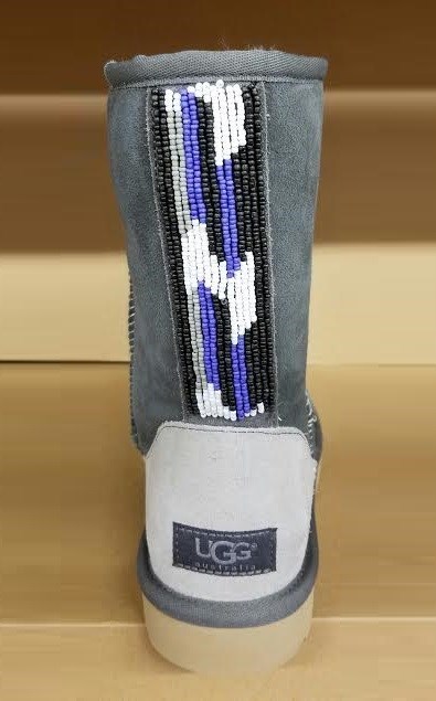 UGG® Australia Classic Short Serape Beads Boots - Suede (For Women)