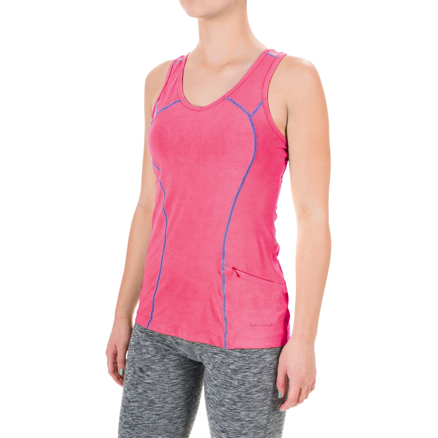 Terramar ReFlex Tank Top - Racerback, Compression Fit (For Women)