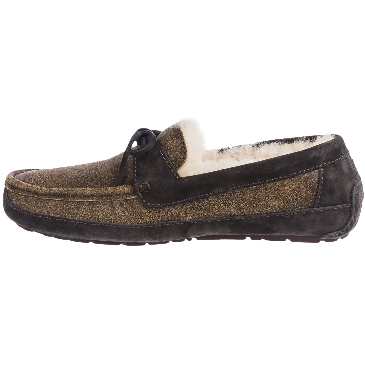 UGG® Australia Byron Moccasins - Leather, Wool Lining (For Men)