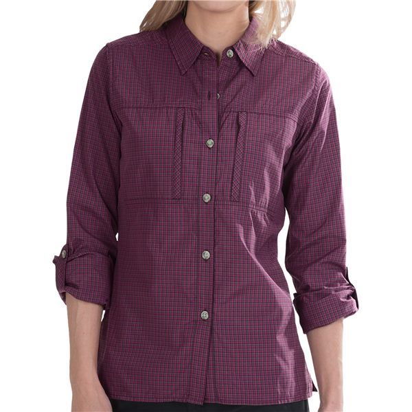 ExOfficio Dryflylite Check Shirt - UPF 30, Long Sleeve (For Women)