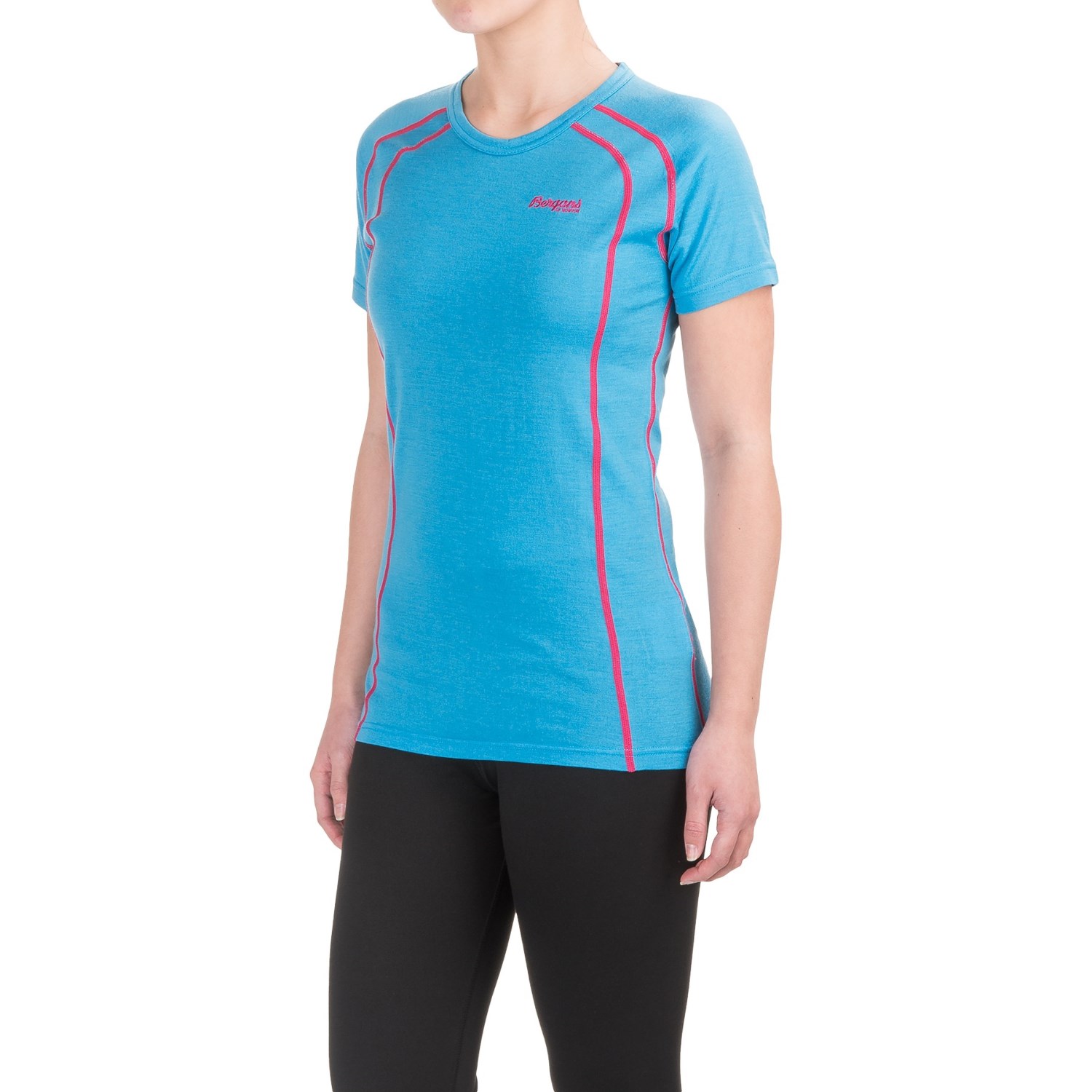 Bergans of Norway Fjellrapp Lightweight Base Layer Top - Merino Wool, Short Sleeve (For Women)