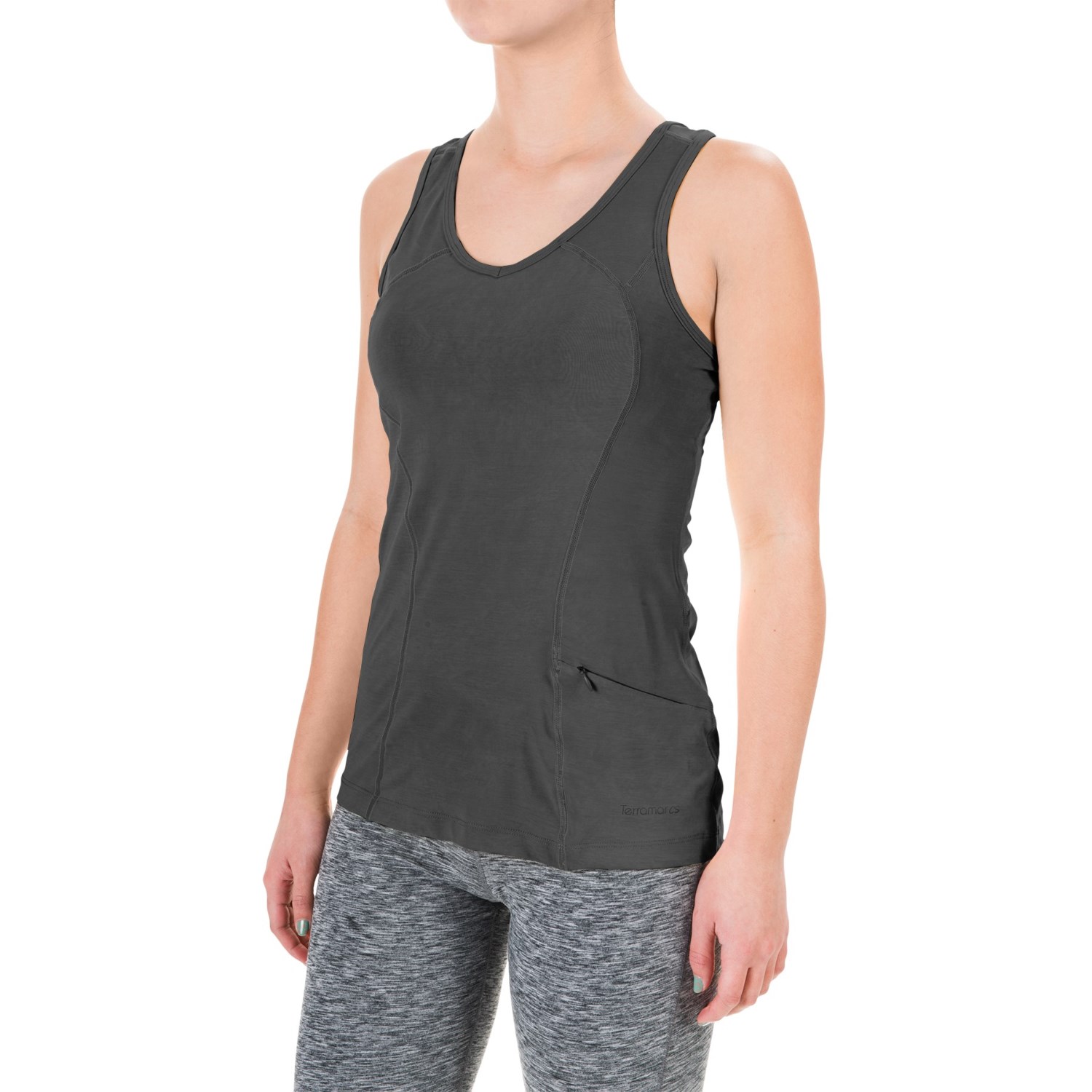 Terramar ReFlex Tank Top - Racerback, Compression Fit (For Women)