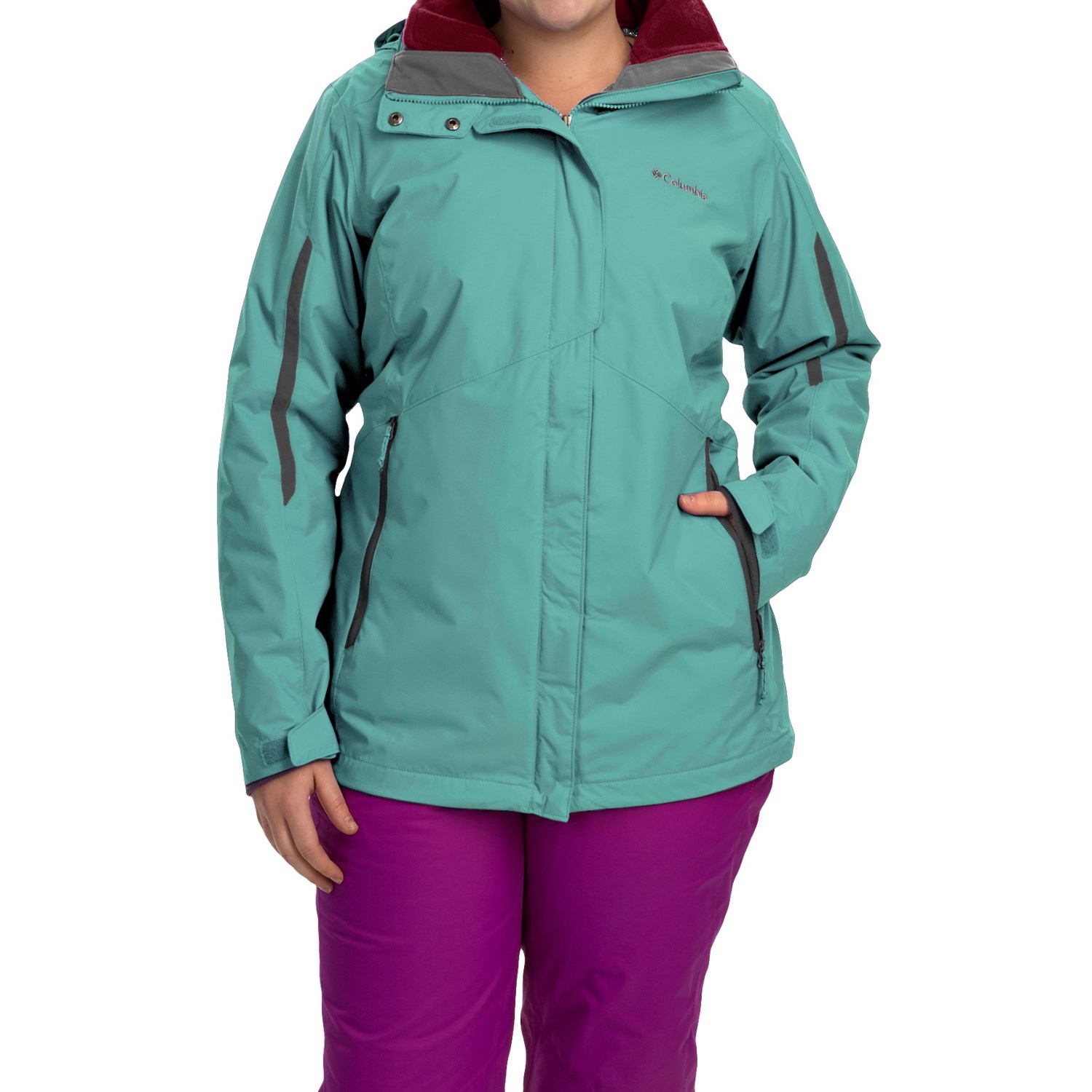 Columbia Sportswear Bugaboo Interchange Omni-Heat® Jacket - Waterproof, 3-in-1 (For Plus Size Women)